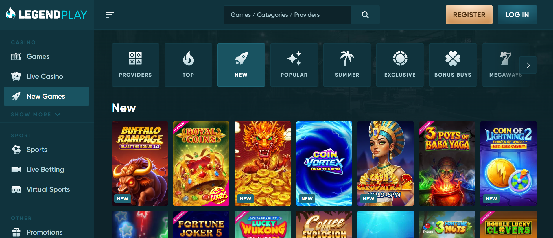Legendplay bookmaker